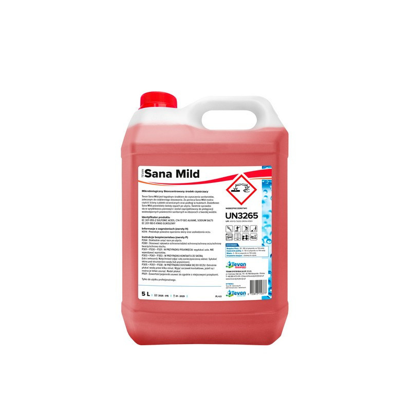 TEVAN Sana Mild 5L do czyszczenia sanitariatów